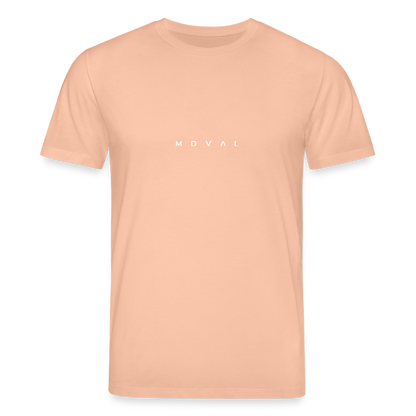 Mittelalter Shirt MDVAL Logo | Unisex | Bio-Shirt - Pfirsich