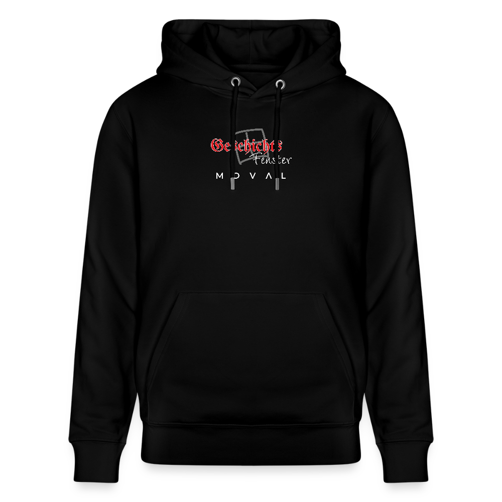 Geschichtsfenster Mittelalter Hoodie | Heiliger Georg Bio Hoodie - Schwarz