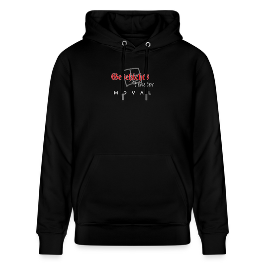 Geschichtsfenster Mittelalter Hoodie | Heiliger Georg Bio Hoodie - Schwarz