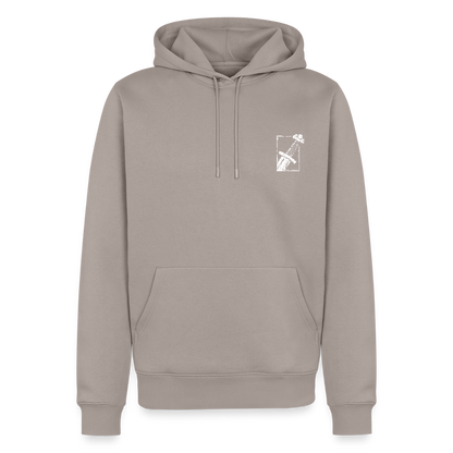 NEUES PROD Männer Premium Hoodie FrüMi Gehilz - Taupe