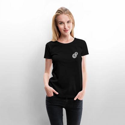 NEUES PROD Bio-Shirt Damen Templer Siegel - Schwarz