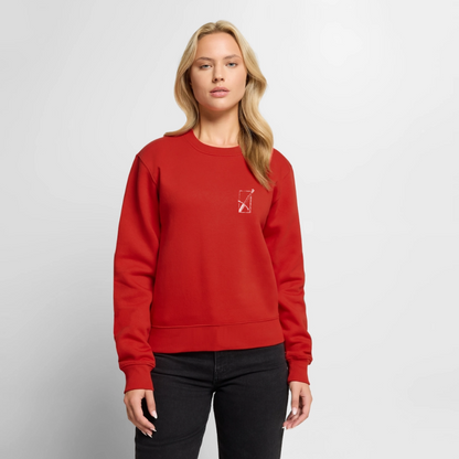 Mittelalter Schwert Pullover I "langes swertt" - Rot