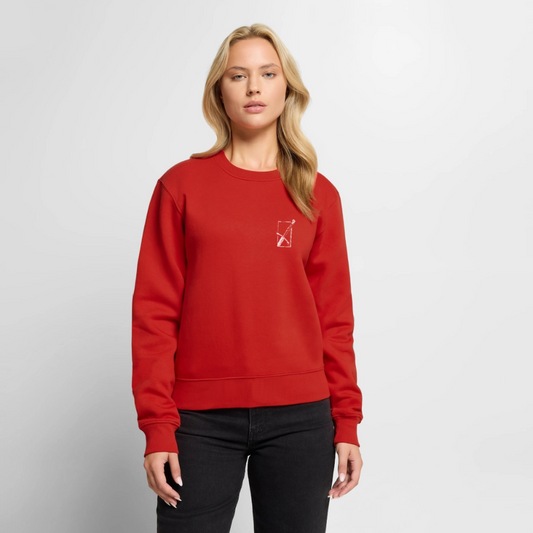 Mittelalter Schwert Pullover I "langes swertt" - Rot