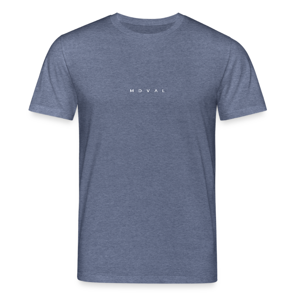 Mittelalter Shirt MDVAL Logo MASSIVE I Unisex - Dunkelblau meliert