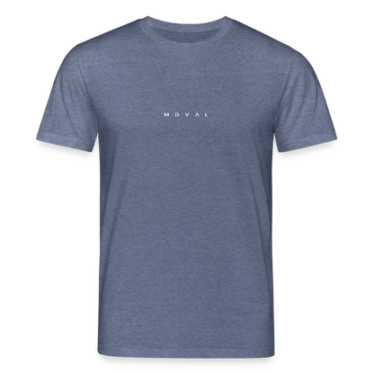 Mittelalter Shirt MDVAL Logo MASSIVE I Unisex - Dunkelblau meliert