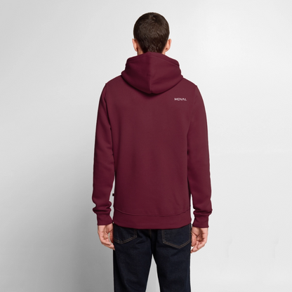 Mittelalterliche Tier Hoodie | Falscher Reiter - Burgunderrot