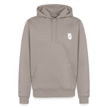 NEUES PROD Männer Premium Hoodie Dargen - Taupe