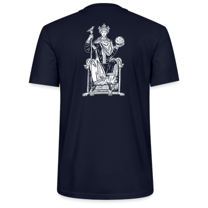 Mittelalterliche Quelle Shirt Otto III Dunkel - Navy