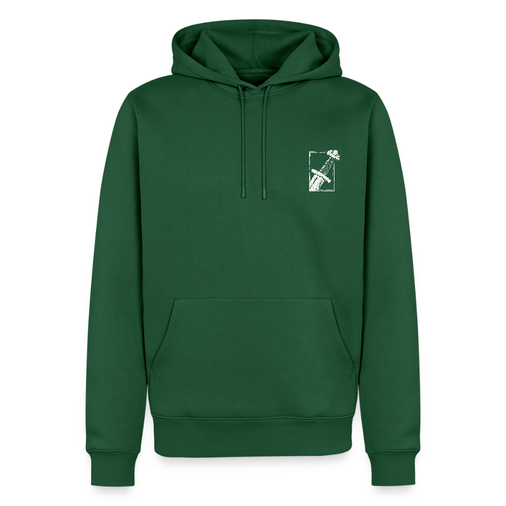 NEUES PROD Männer Premium Hoodie FrüMi Gehilz - Flaschengrün