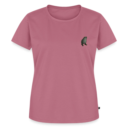 Mittelalterliche Tiere Shirt | Frosch ohne Arme - Mauve