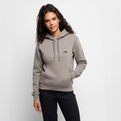 Mittelalter Tiere Hoodie | Falscher Reiter - Taupe