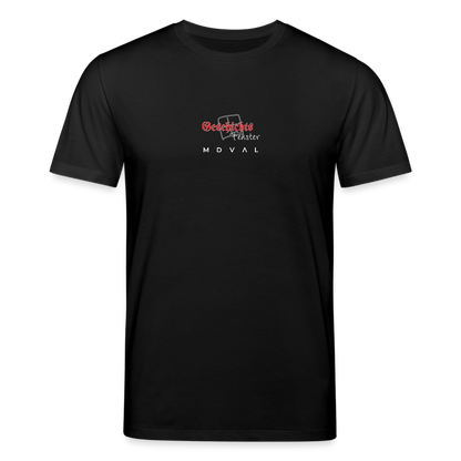 Geschichtsfenster Mittelalter Shirt | Heiliger Georg Bio Shirt - Schwarz