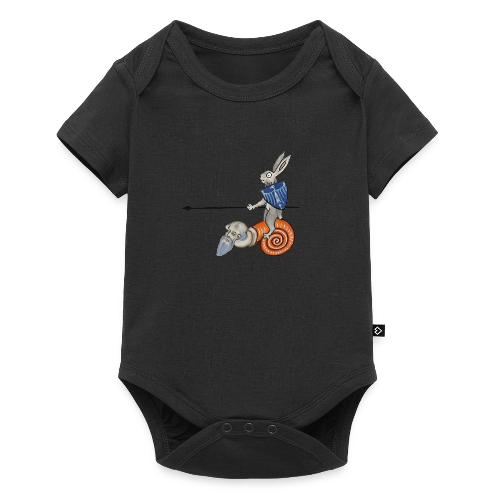 Honti Baby Hase Body - Schwarz