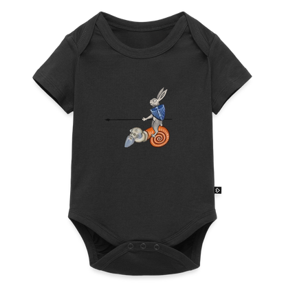 Honti Baby Hase Body - Schwarz