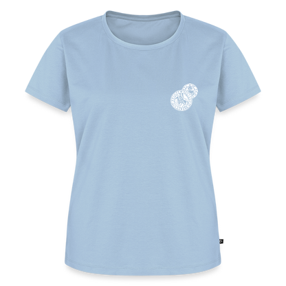 NEUES PROD Bio-Shirt Damen Templer Siegel - Hellblau