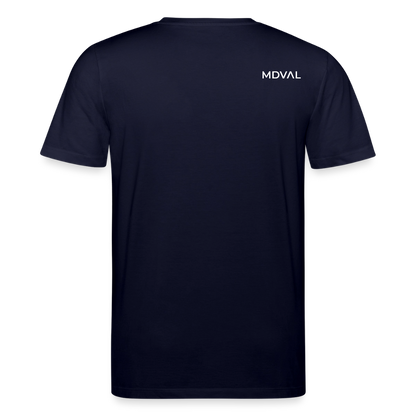 Mittelalterliches Schwert T-Shirt I "langes swertt" I Spätmittelalter I dunkel I Bio-Shirt - Navy