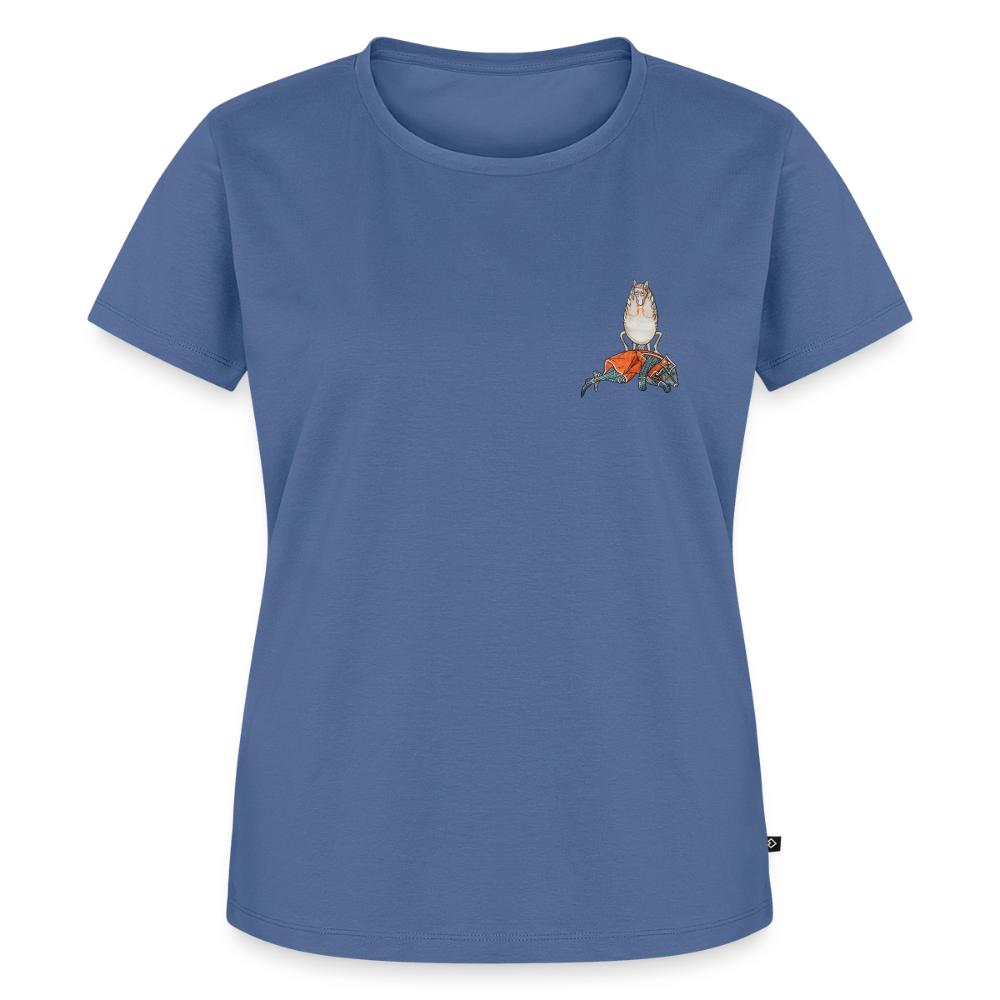 Mittelalter Tiere Shirt | Falscher Reiter - Taubenblau