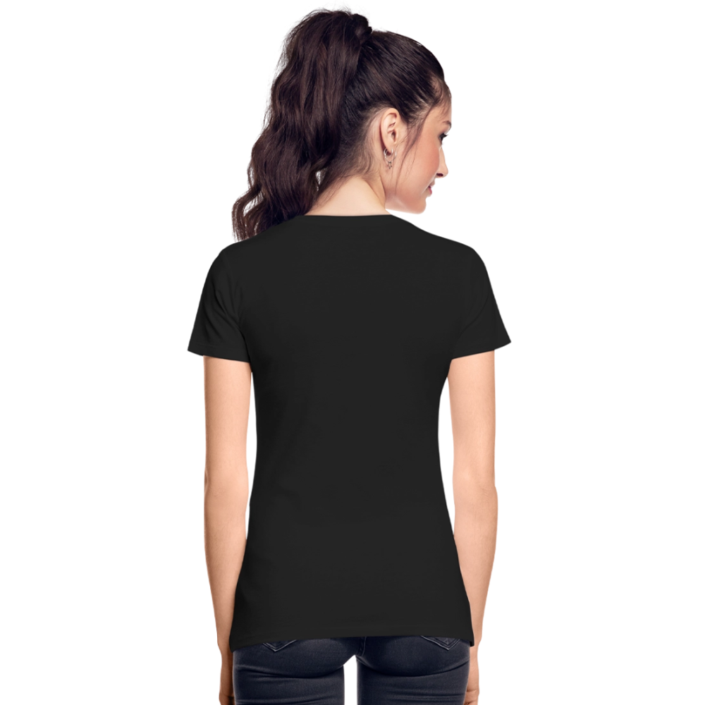 Mittelalter Shirt MDVAL Logo I tight fit I Damen - Schwarz