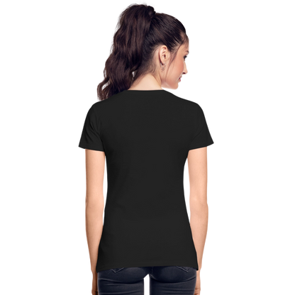 Mittelalter Shirt MDVAL Logo I tight fit I Damen - Schwarz