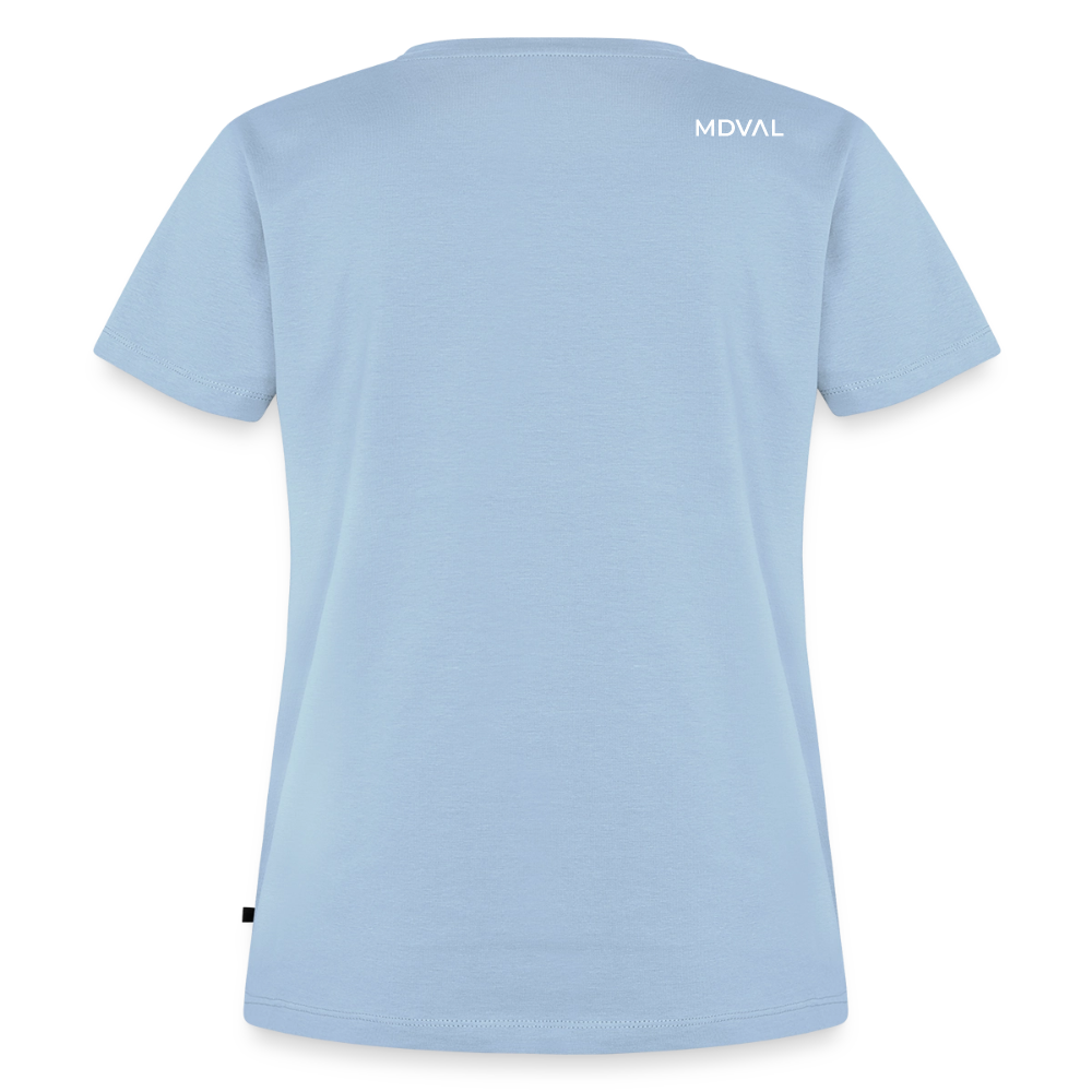 Mittelalterliche Tiere Shirt | Hirschschnecke - Hellblau