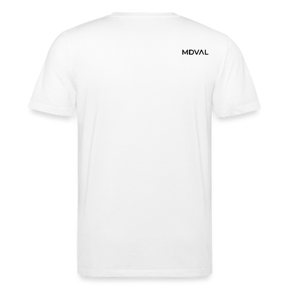Mittelalterlicher Helm T-Shirt I "Schaller" I Spätmittelalter I hell I Bio-Shirt - Weiß