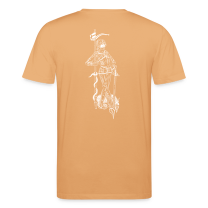 Geschichtsfenster Mittelalter Shirt | Heiliger Georg Bio Shirt - Beige