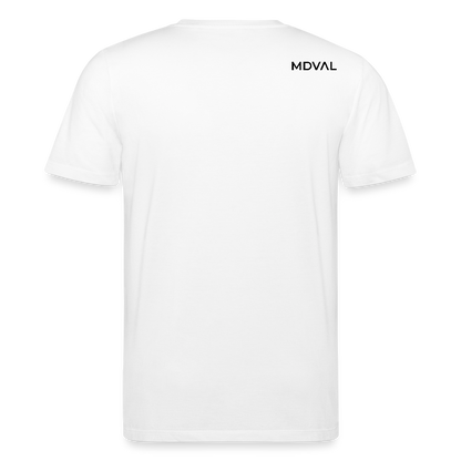 Templer Shirt | Siegel des Templerordens "Zwei Reiter auf einem Pferd" | hell | Bio-Shirt - Weiß