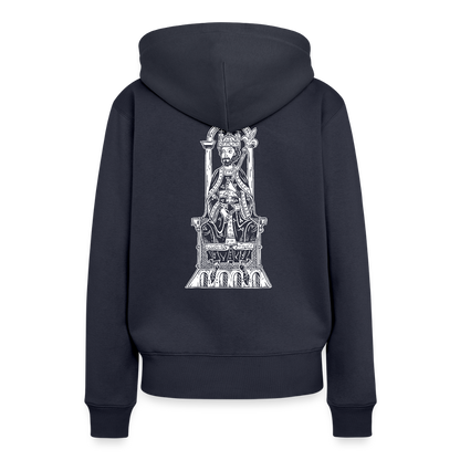 NEUES PROD FRAUEN HOODIE Friedrich Barbarossa - Navy
