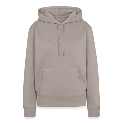 NEUES PROD FRAUEN HOODIE Friedrich Barbarossa - Taupe