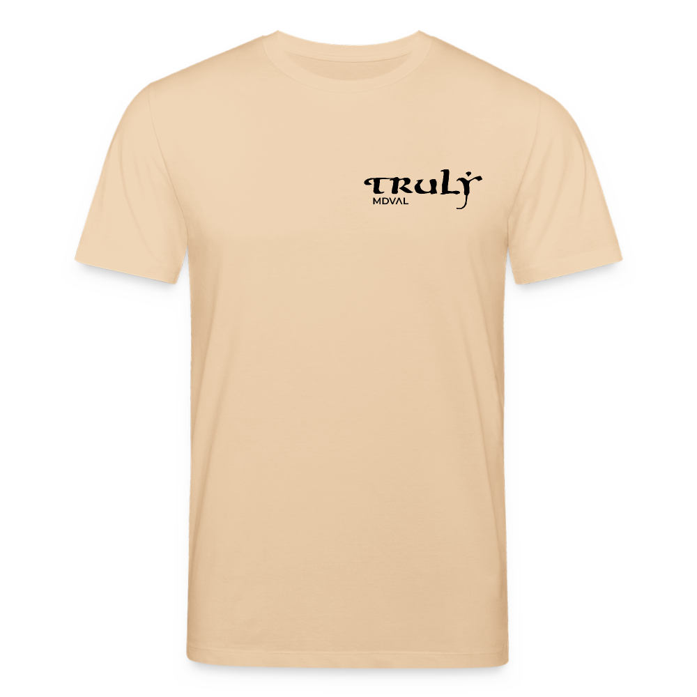 Mittelalter T-Shirt Kalligraphie Unziale I hell - Beige