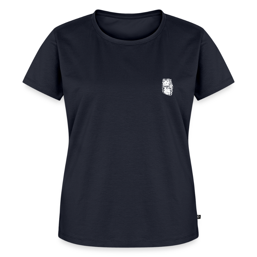NEUES PROD Bio-Shirt Damen Dargen - Navy
