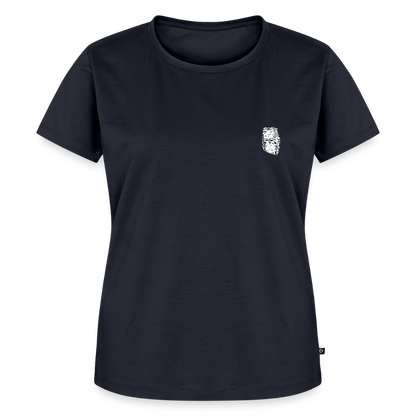 NEUES PROD Bio-Shirt Damen Dargen - Navy