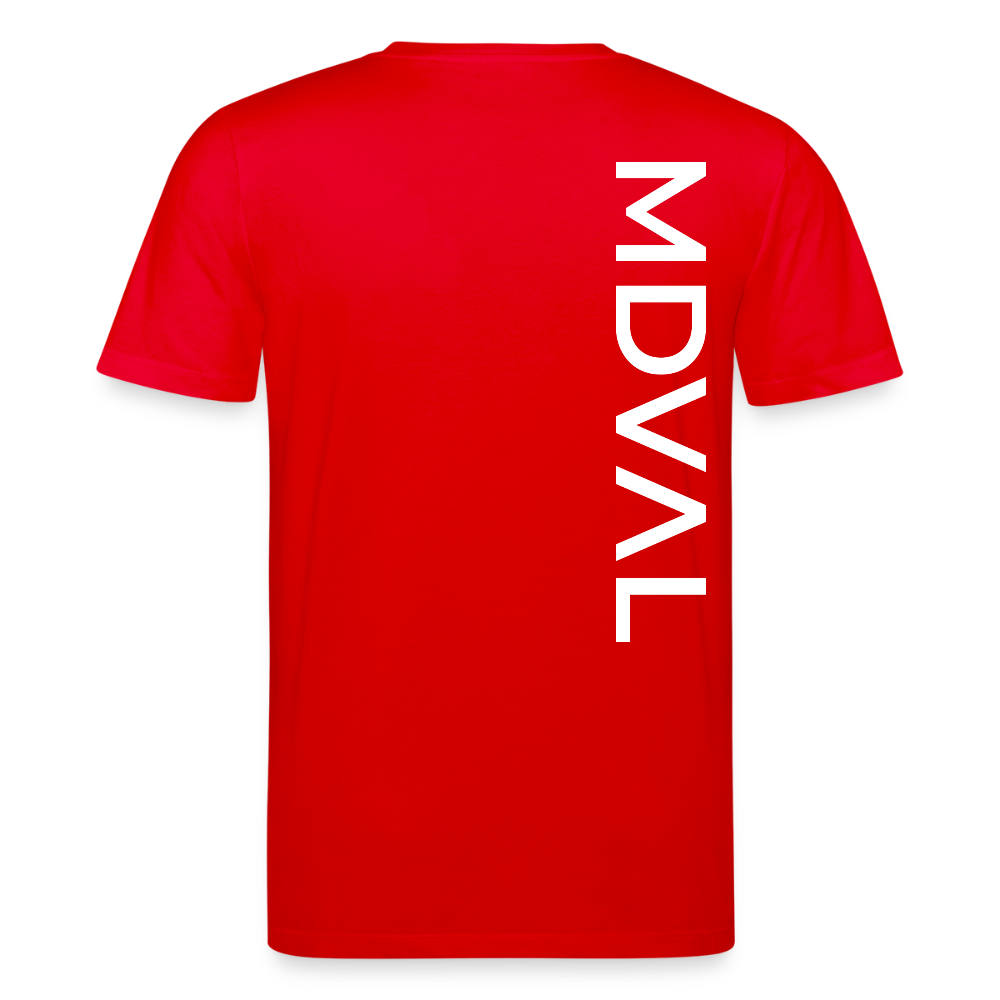 Mittelalter Shirt MDVAL Logo MASSIVE I Unisex - Rot