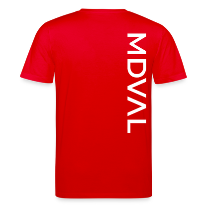Mittelalter Shirt MDVAL Logo MASSIVE I Unisex - Rot