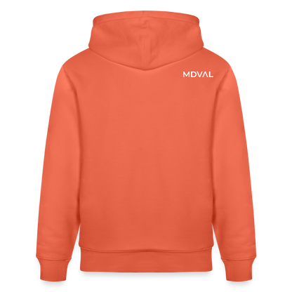 Mittelalterliches Schwert Bio-Hoodie I "langes swertt" I Spätmittelalter I dunkel I - Hellrot