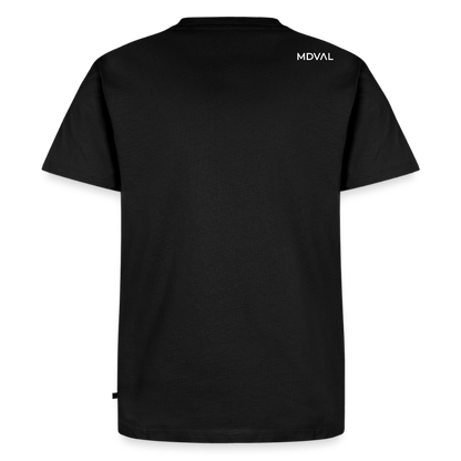 Templer Shirt | Siegel des Templerordens "Zwei Reiter auf einem Pferd" | dunkel | Bio Hoodie - Schwarz