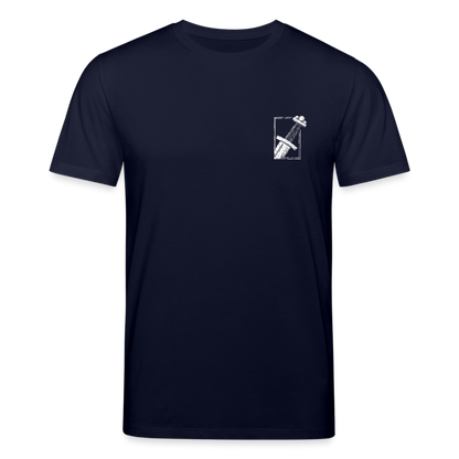 Mittelalterliches Schwert T-Shirt I "Gueðesweord" I Frühmittelalter I dunkel I Bio-Shirt - Navy