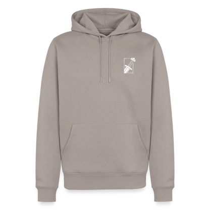 NEUES PROD Männer Premium Hoodie FrüMi Gehilz - Taupe