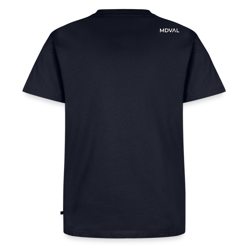 Templer Shirt | Siegel des Templerordens "Zwei Reiter auf einem Pferd" | dunkel | Bio Hoodie - Navy