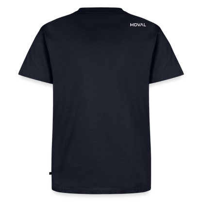 Templer Shirt | Siegel des Templerordens "Zwei Reiter auf einem Pferd" | dunkel | Bio Hoodie - Navy
