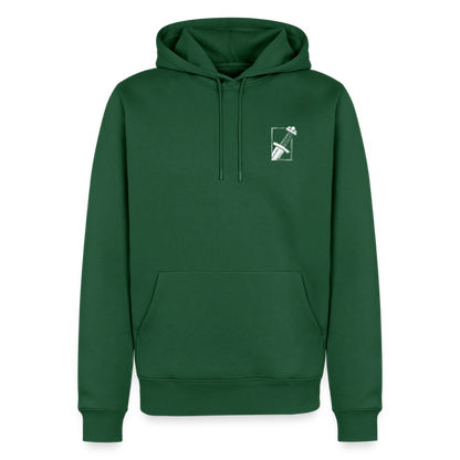 NEUES PROD Männer Premium Hoodie FrüMi Gehilz - Flaschengrün