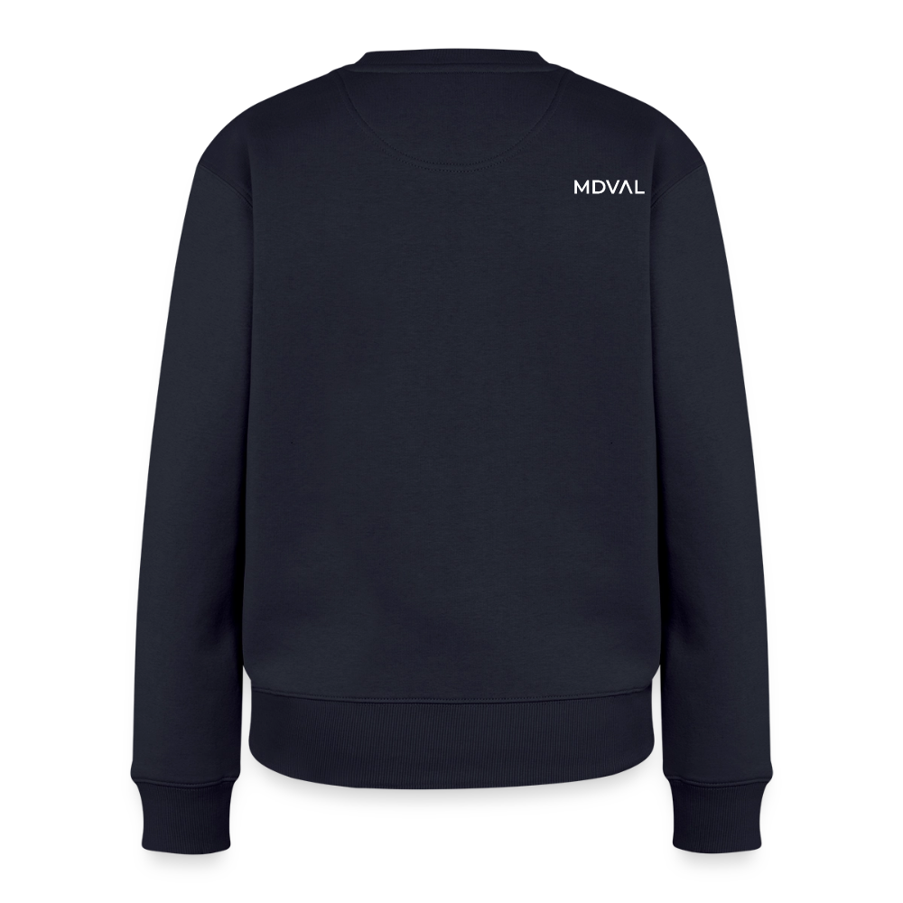 Mittelalter Tiere Pullover I Königskatze - Navy