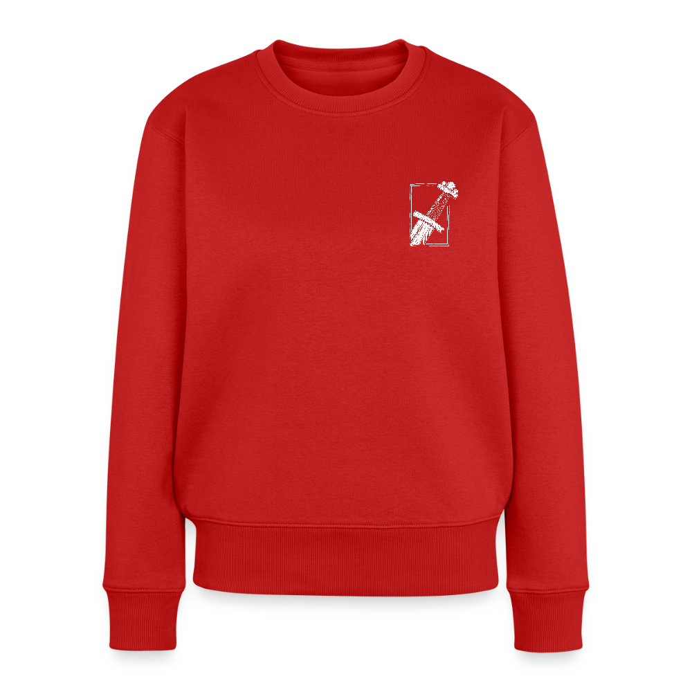 Mittelalter Schwert Pullover I "Gueðesweord" - Rot