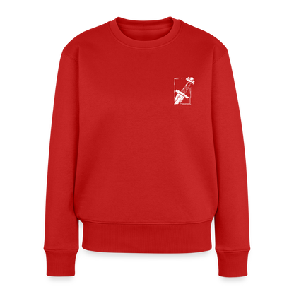 Mittelalter Schwert Pullover I "Gueðesweord" - Rot