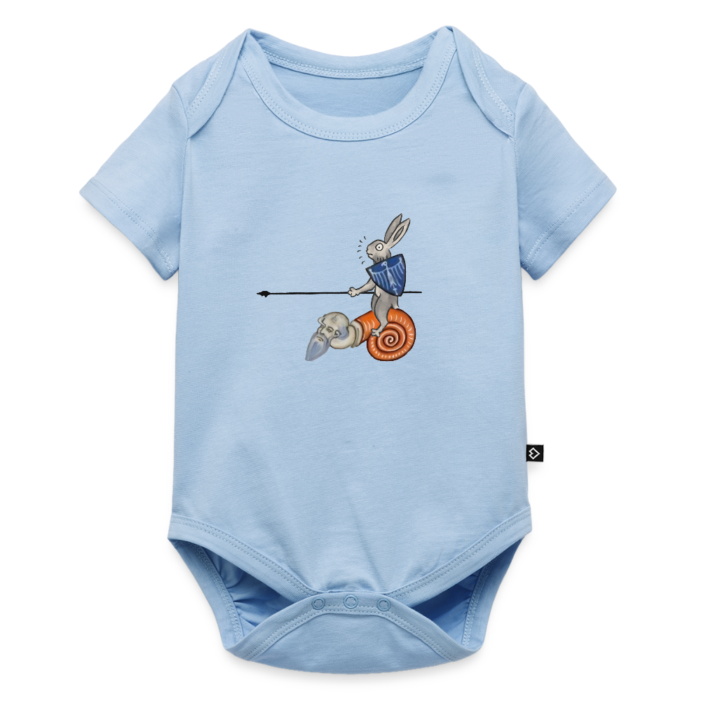 Honti Baby Hase Body - Hellblau