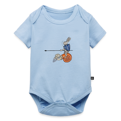 Honti Baby Hase Body - Hellblau