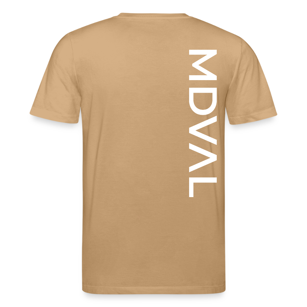 Mittelalter Shirt MDVAL Logo MASSIVE I Unisex - Karamell 