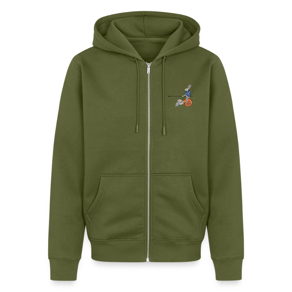 NEUES PROD ZIPPER HERREN Tjostender Hase - Khaki