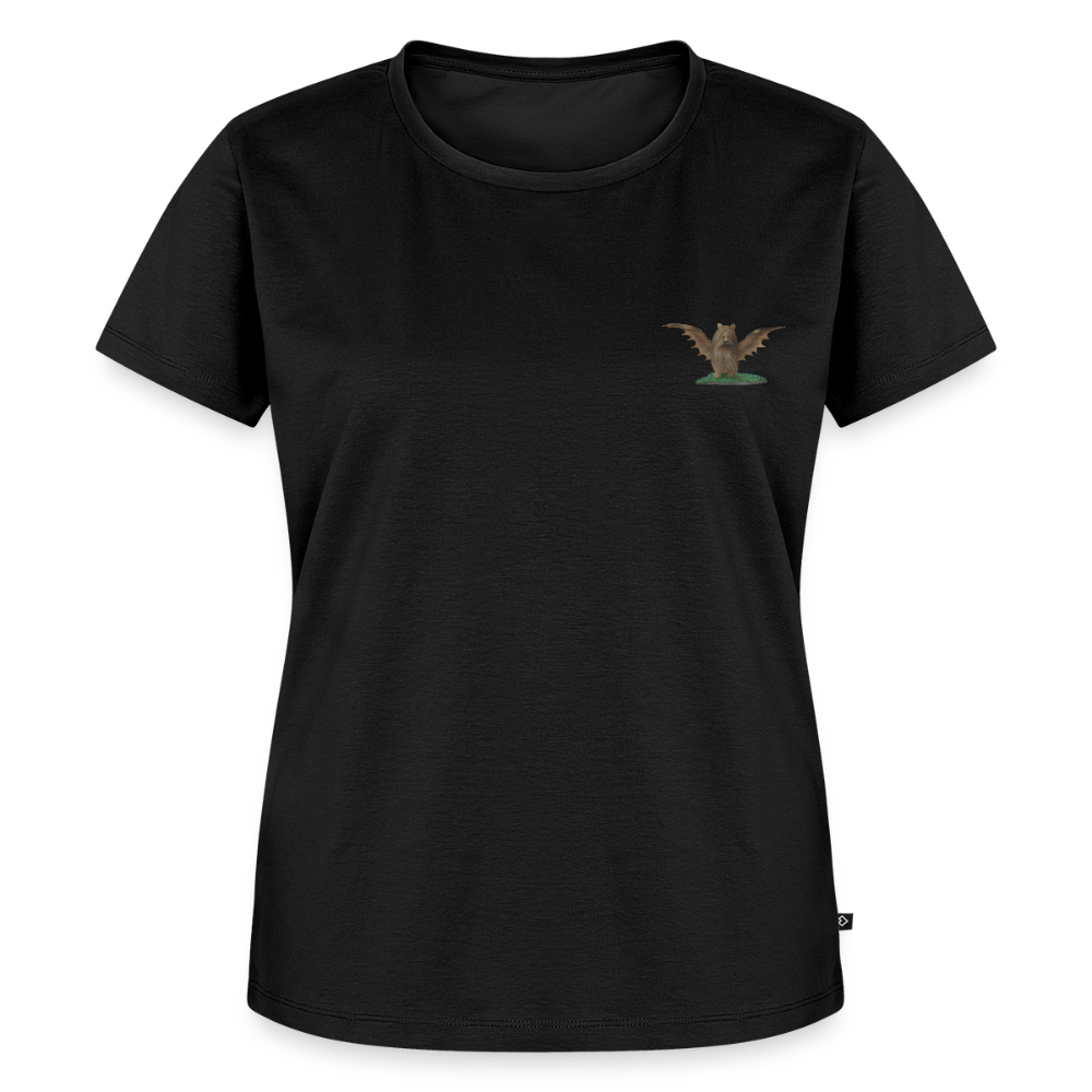 Mittelalterliche Tiere Shirt | Biberfledermaus - Schwarz