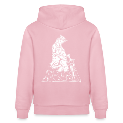 Mittelalterlicher Codex I Walther von der Vogelweide I Bio-Hoodie - Hellrosa